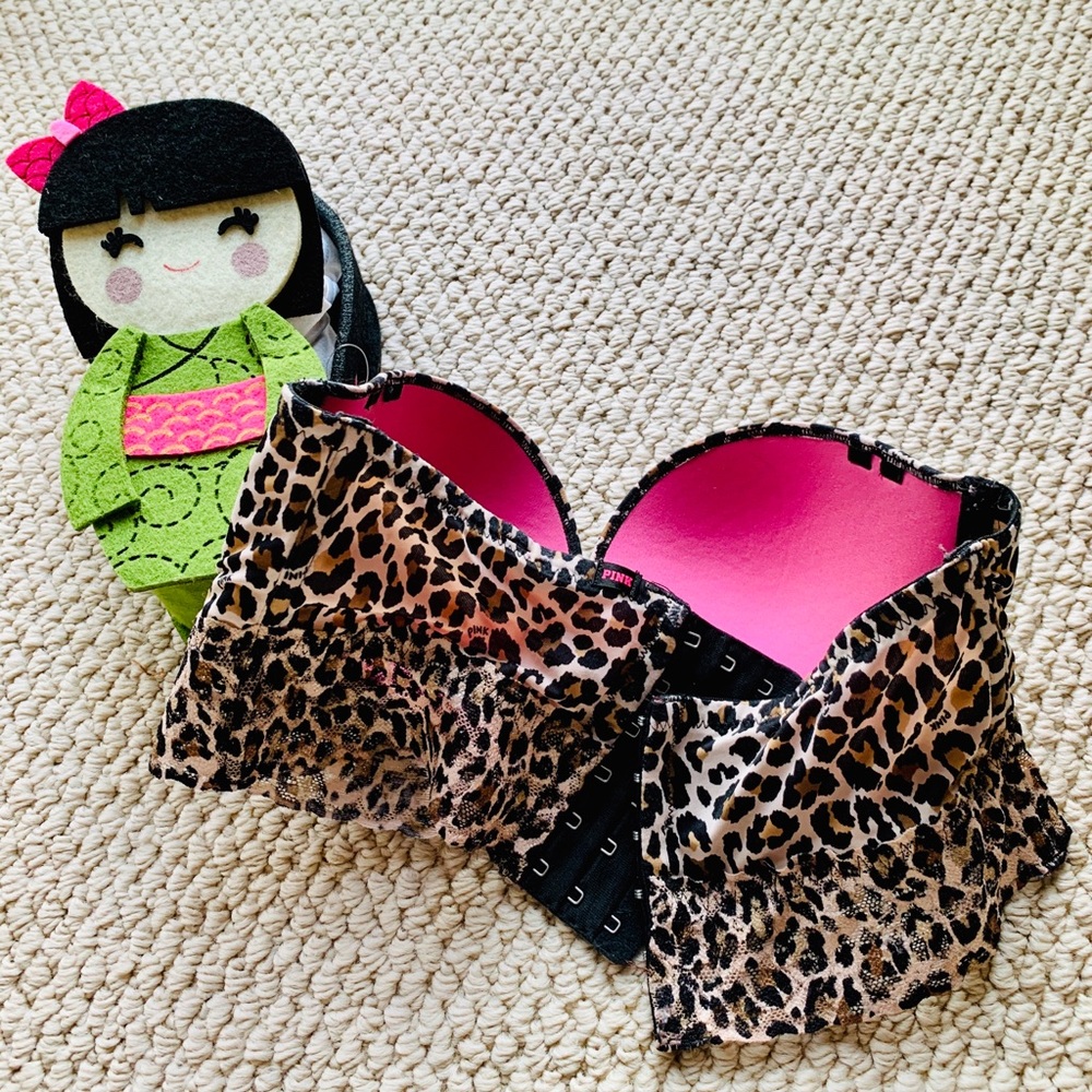 PINK bra: strapless, Victoria’s Secret